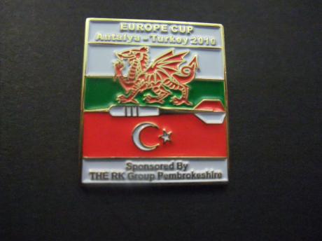 WDF Europe Cup 2010, Antalya, Turkey, sponsored by the RK group Pembrokeshire